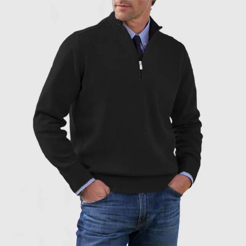 Heren half-zip trui | Warm en stijlvol met regular fit