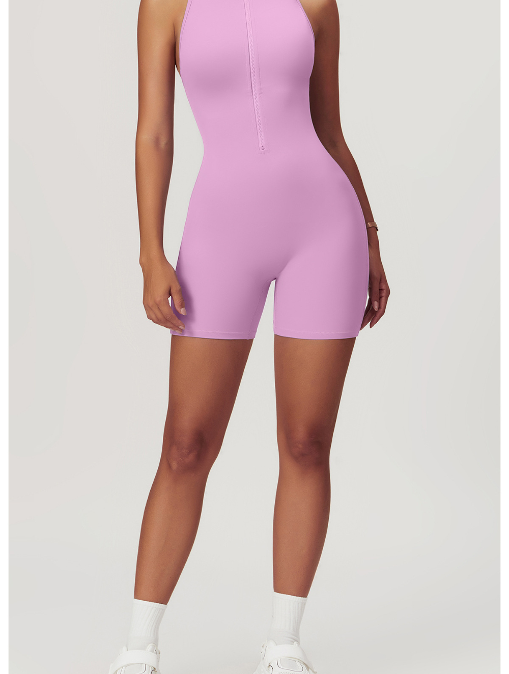 Dames Shaping Jumpsuit met Naadloze Pasvorm en Sportieve Look