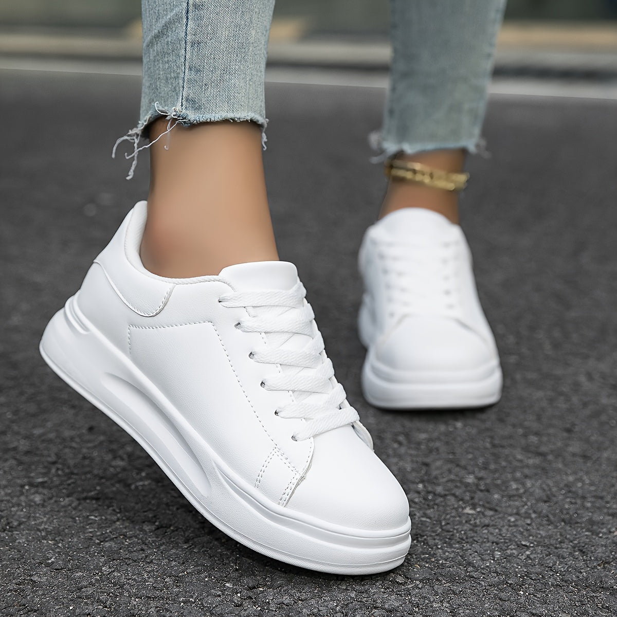 Witte Dames Sneakers – Stijlvol & Comfortabel