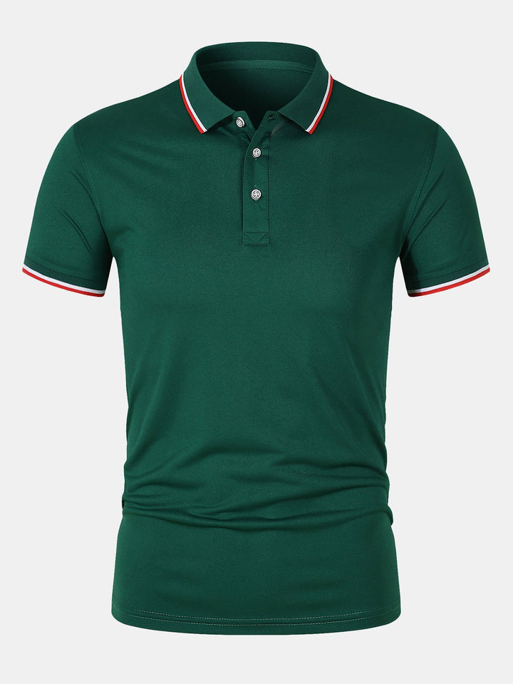 Mode Outlet | Slim Fit Poloshirt voor Heren – Verzorgd, Ademend & Tijdloos