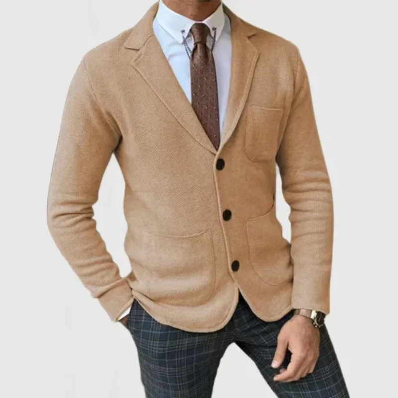 Lichte Slim Fit Blazer voor Heren met Comfortabele Pasvorm
