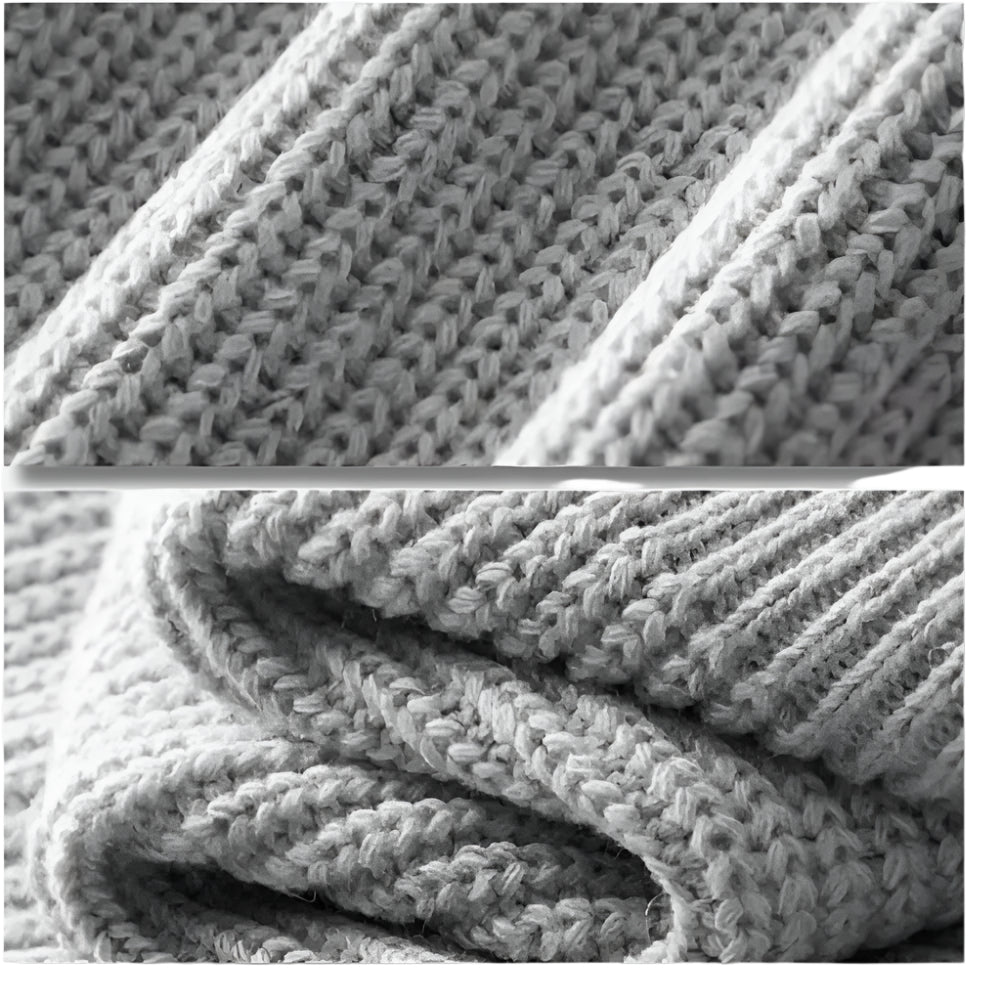 Heren Trui met Halve Rits | Getailleerde pasvorm en geribbelde textuur