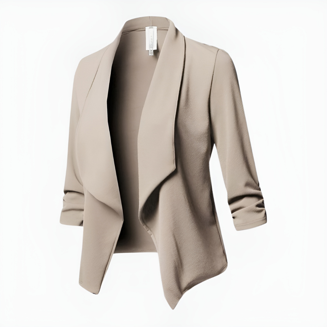 Elegante Damesblazer met Lange Mouwen en Tijdloze Snit