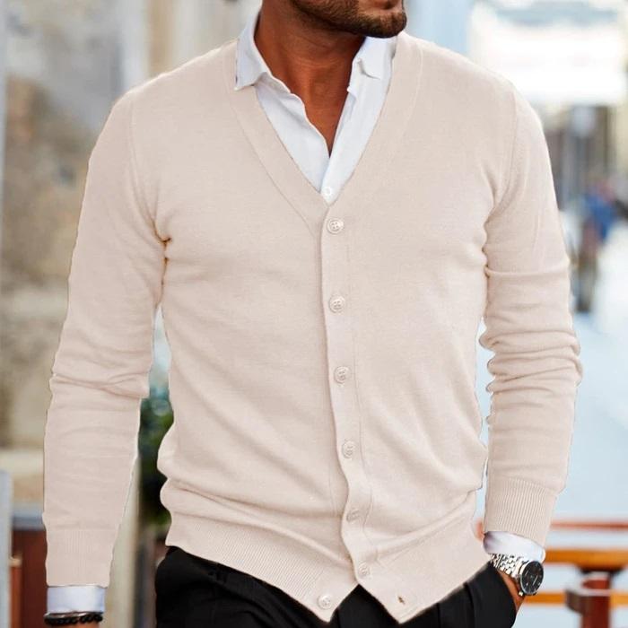 Lucas | Casual Cardigan Heren | Tijdloze Stijl & Comfort