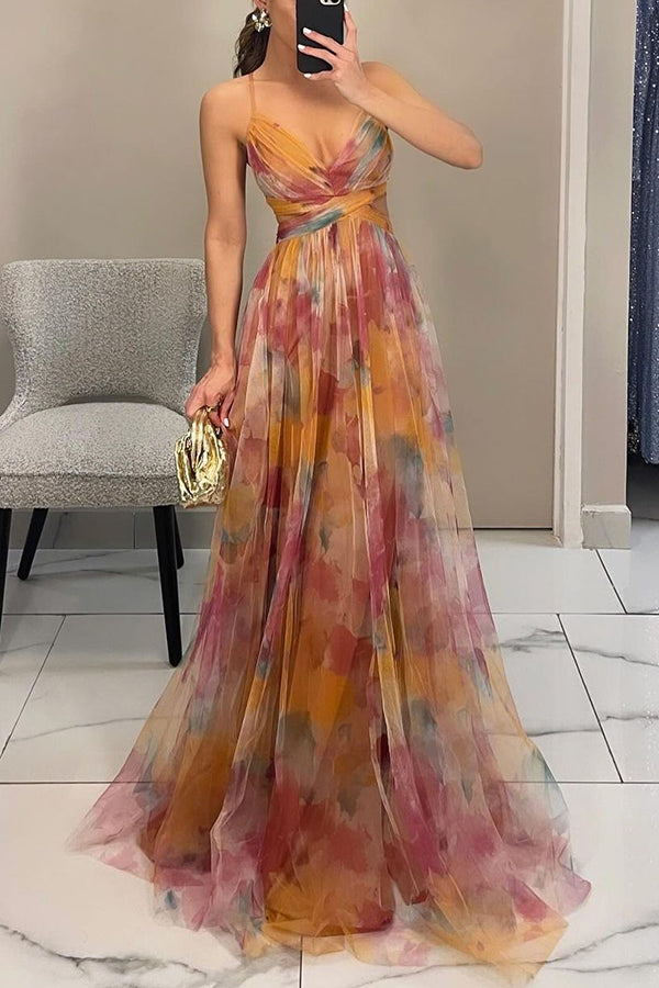 Flora | Maxi Zomerjurk met Bloemenprint – Zwierig & Vrouwelijk
