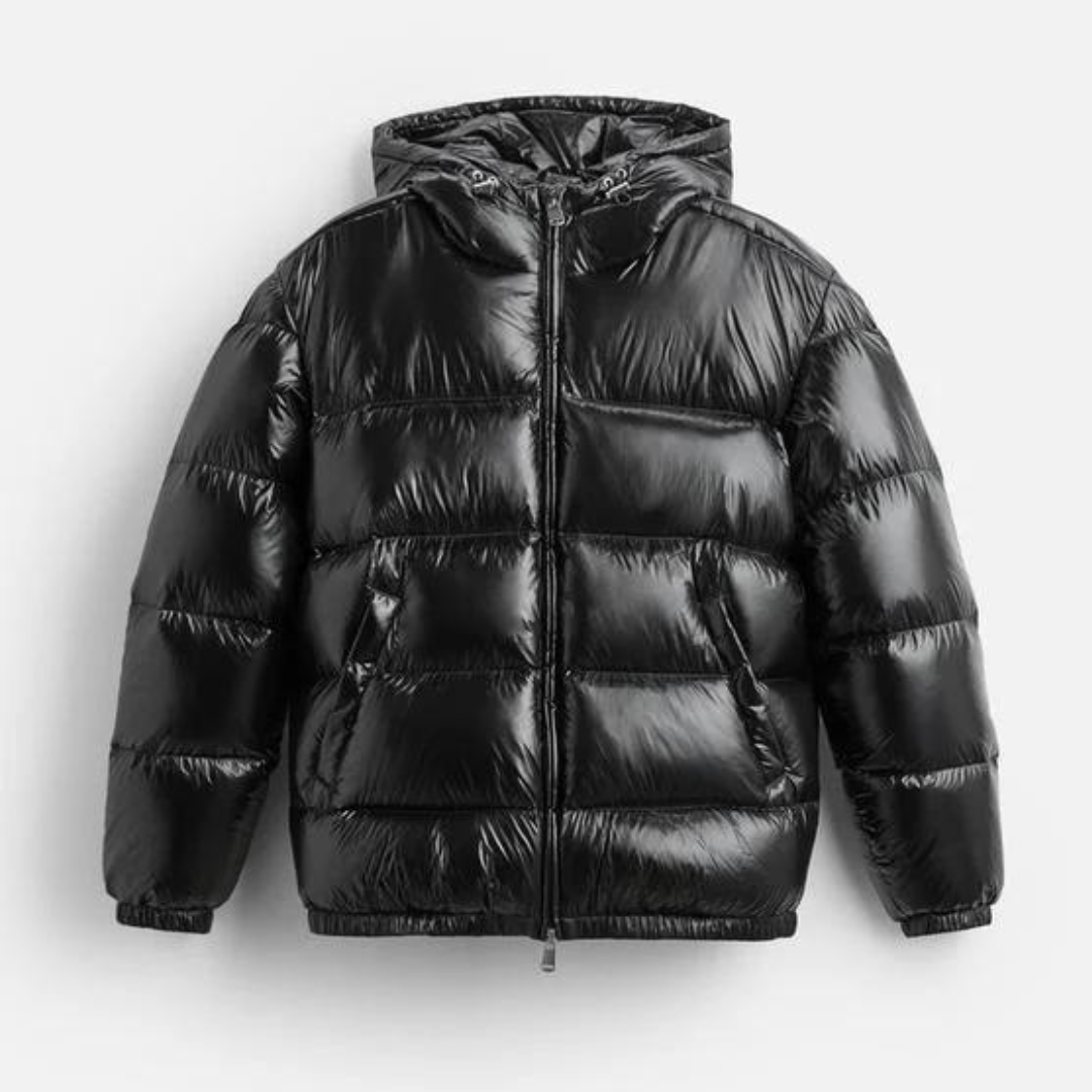 Heren puffer jas | Gewatteerde jas met moderne, volumineuze look