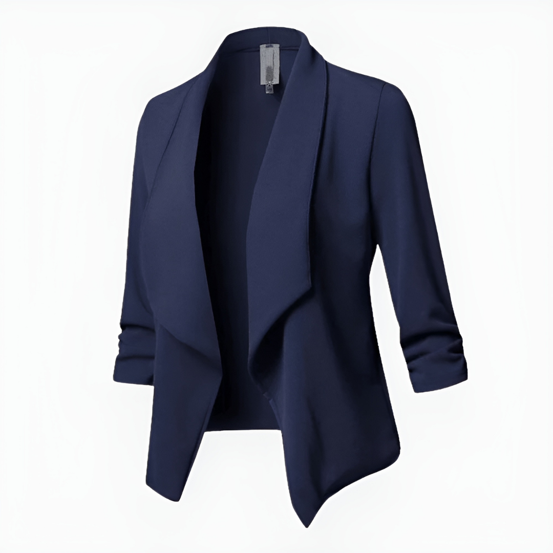 Elegante Damesblazer met Lange Mouwen en Tijdloze Snit