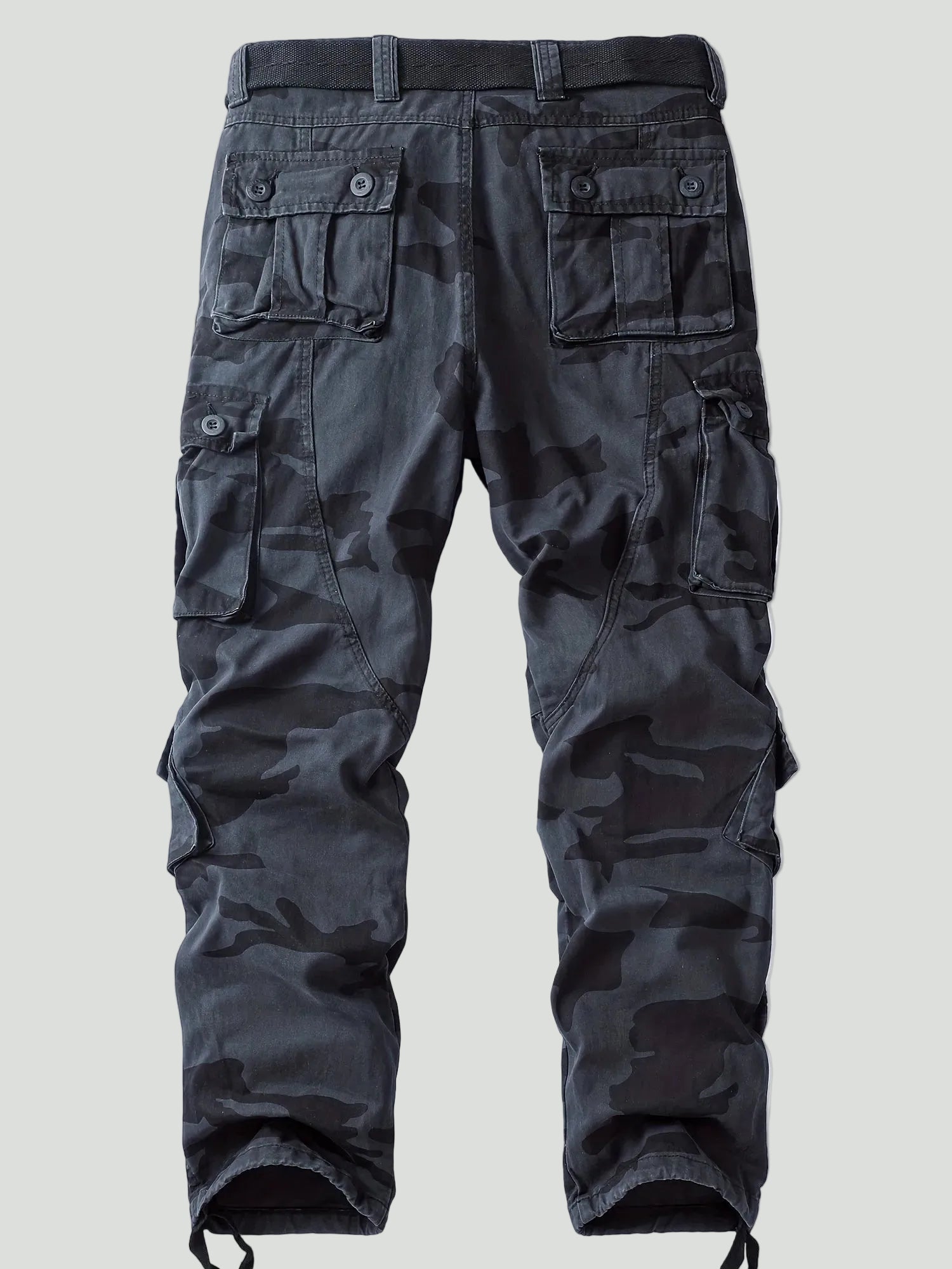 Lange Cargo Broek voor Heren met Multi-Pocket Ontwerp