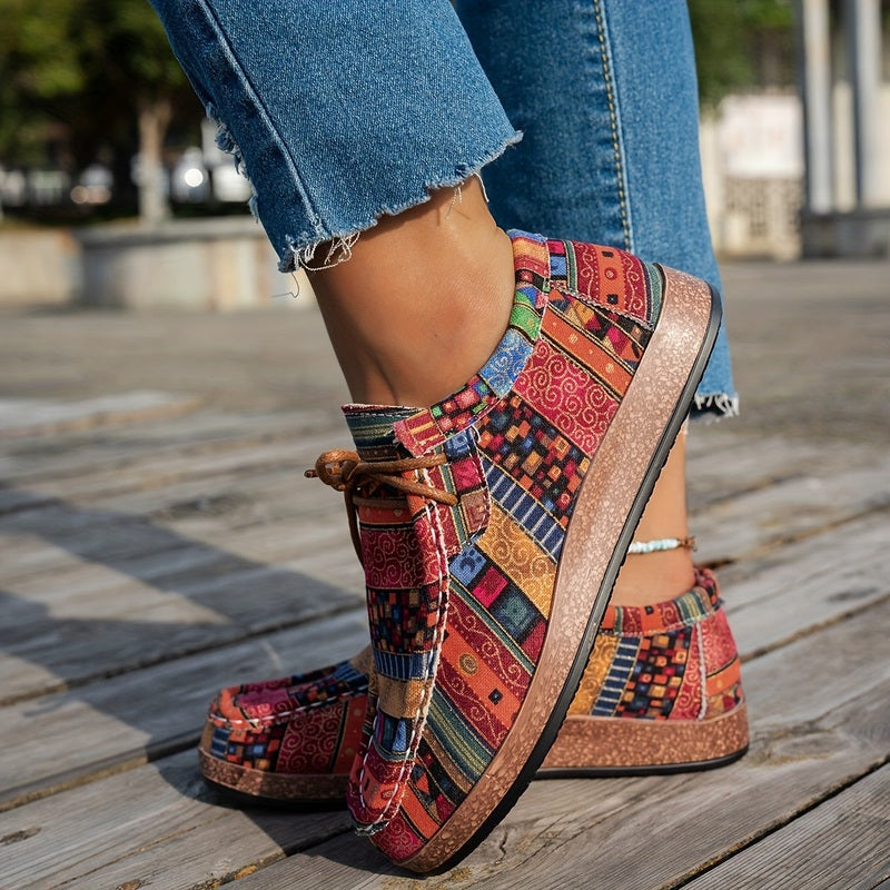 Kleurrijke damesschoenen – Unieke boho-stijl met comfortabel draaggevoel