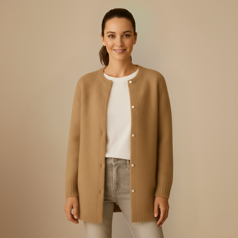 Dames Cardigan | Lichtgewicht Gebreid Vest met Zacht Comfort