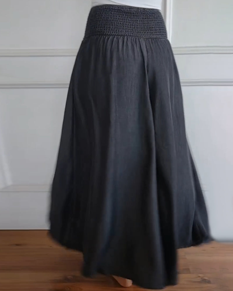 Lena | Wijde Damesbroek met Comfort Tailleband