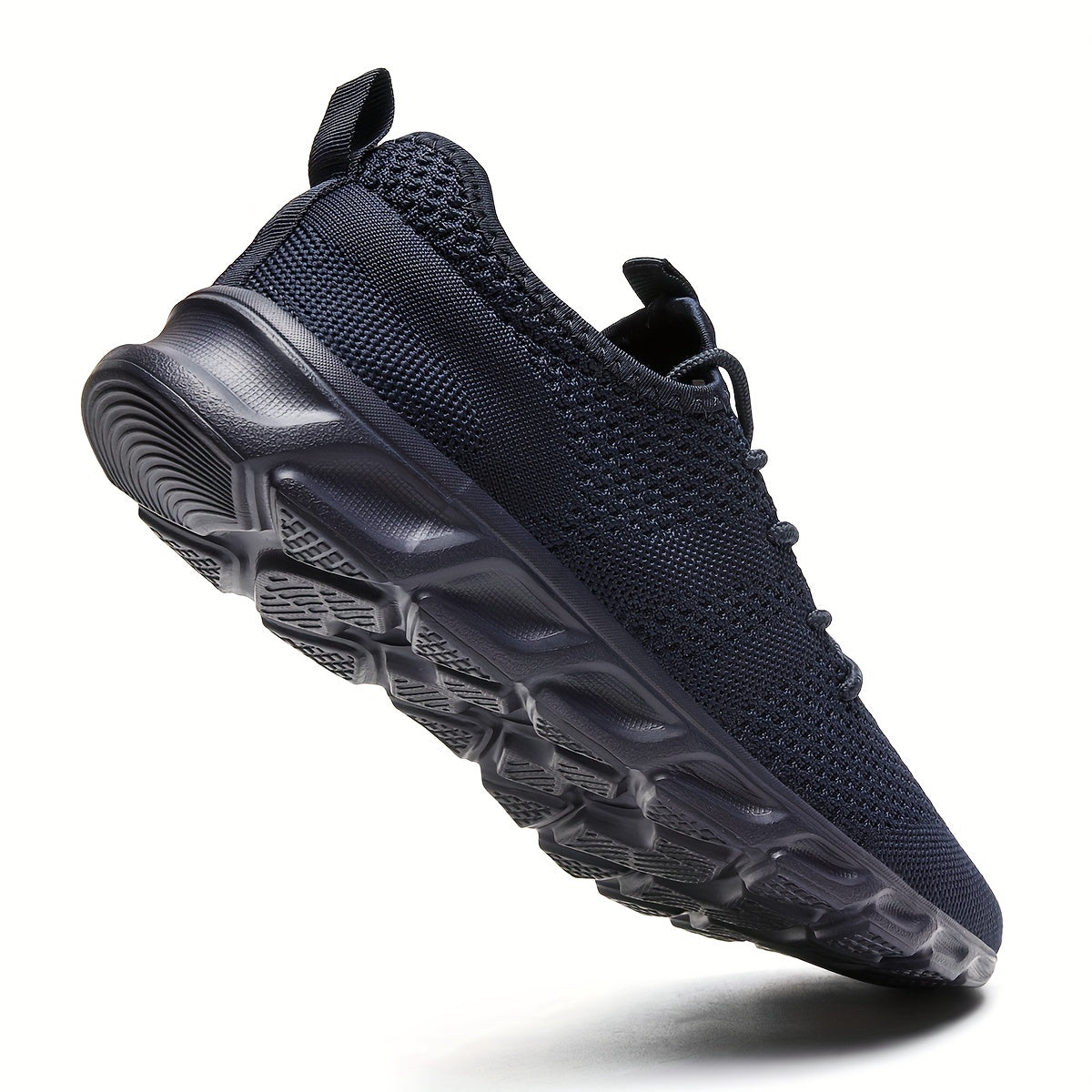 Lichte, ademende heren hardloopschoenen met antislip zool
