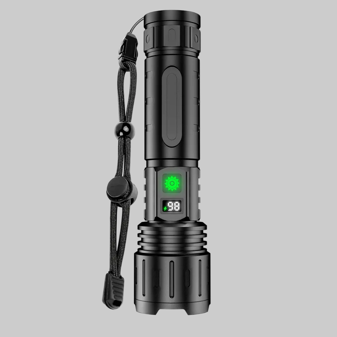 Ultra-Helder LED Zaklamp – Tot 10.000 Lumen