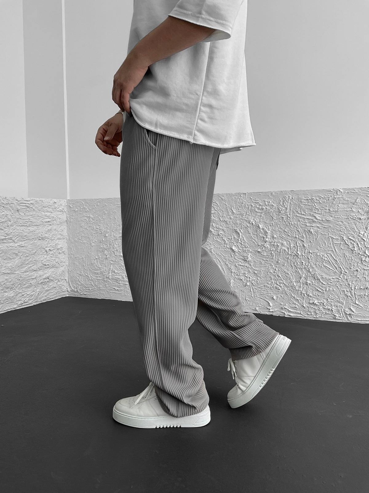 Corduroy broek heren – Relaxed fit met tijdloze ribstructuur