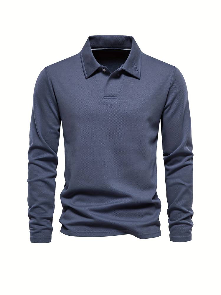 Mode Outlet | Poloshirt Heren Lange Mouw – Comfortabel & Tijdloos