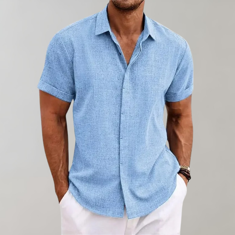 Raymond | Zomers Overhemd met Korte Mouwen – Luchtig, Casual & Tijdloos