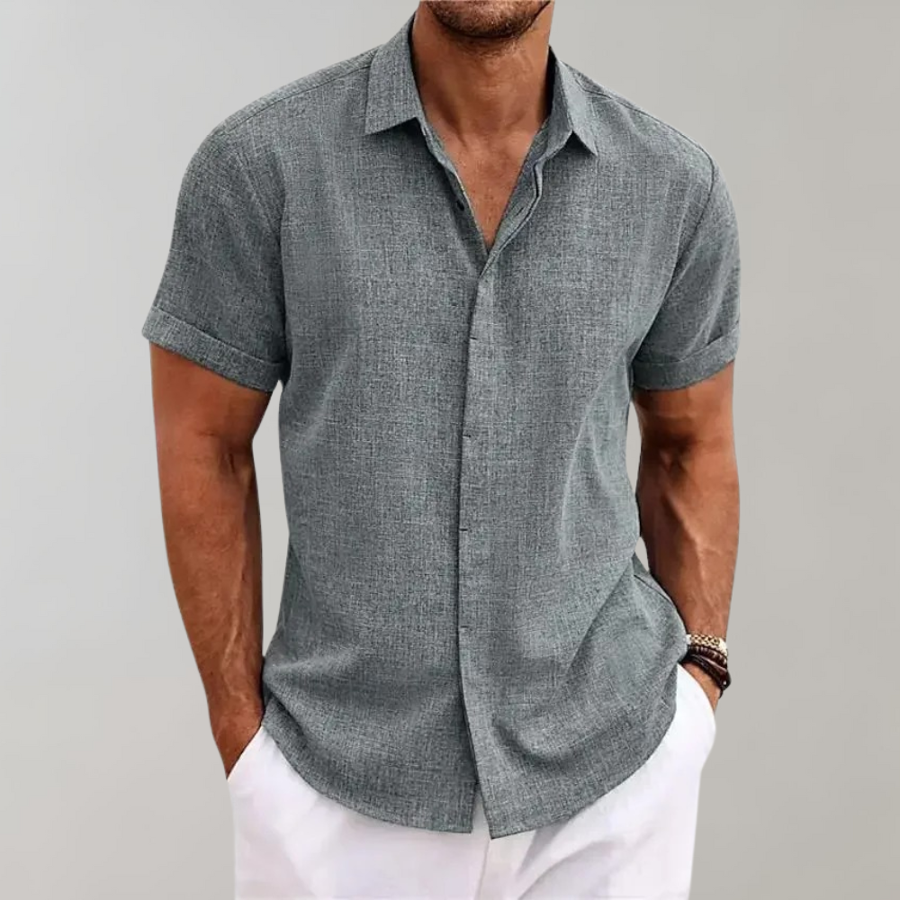 Raymond | Zomers Overhemd met Korte Mouwen – Luchtig, Casual & Tijdloos