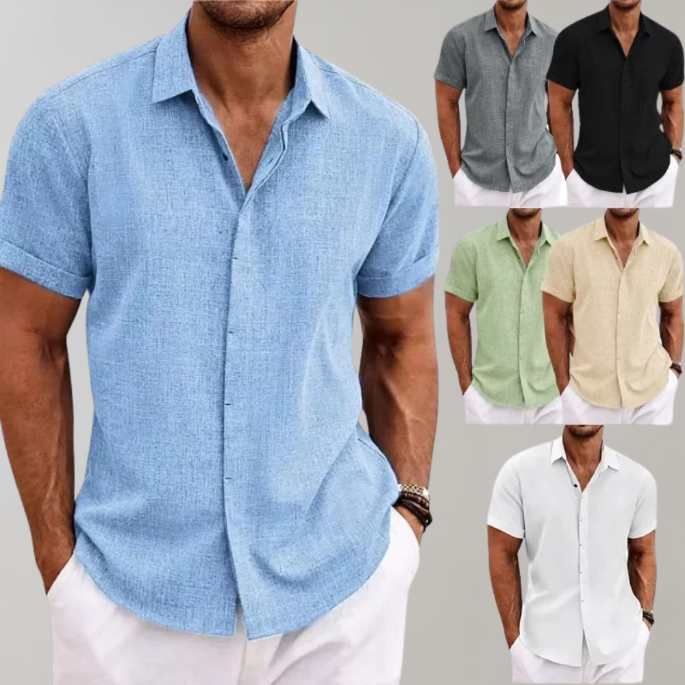 Raymond | Zomers Overhemd met Korte Mouwen – Luchtig, Casual & Tijdloos