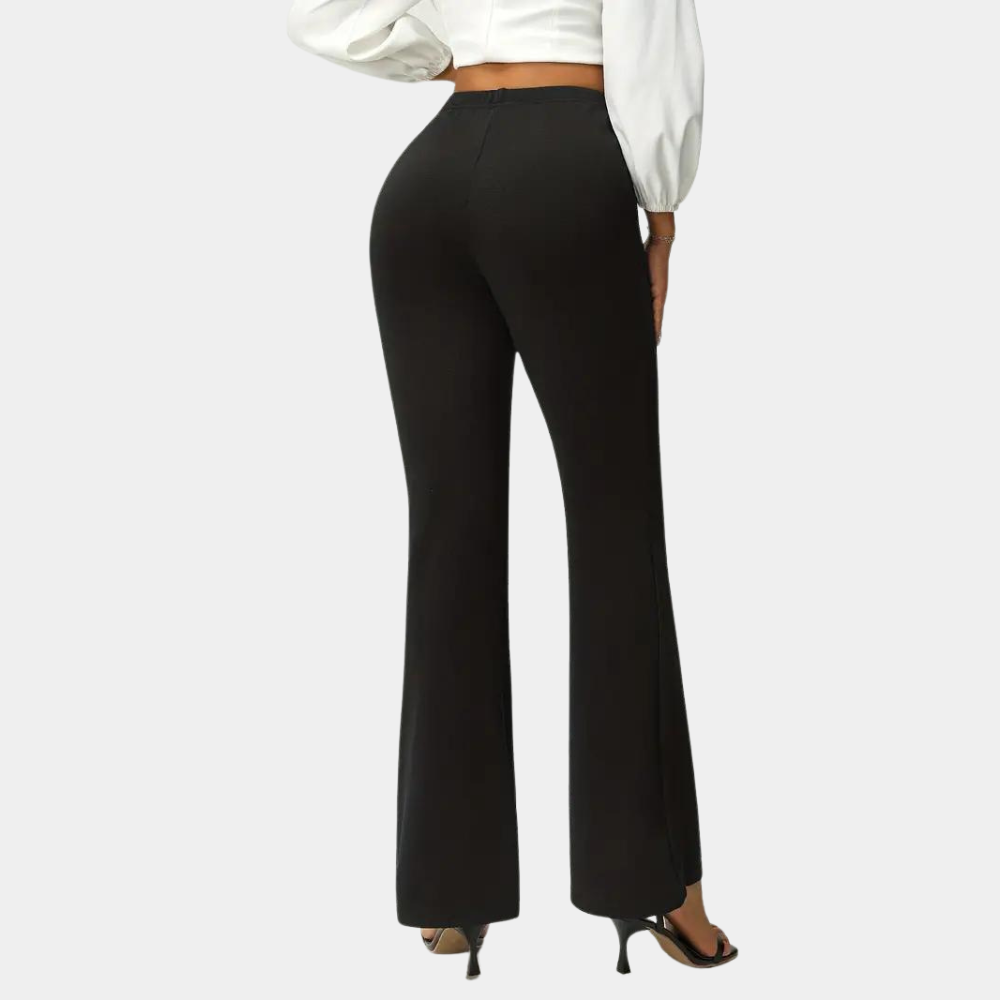 Mode Outlet | Luna Flared Broek – Stijlvol & Comfortabel