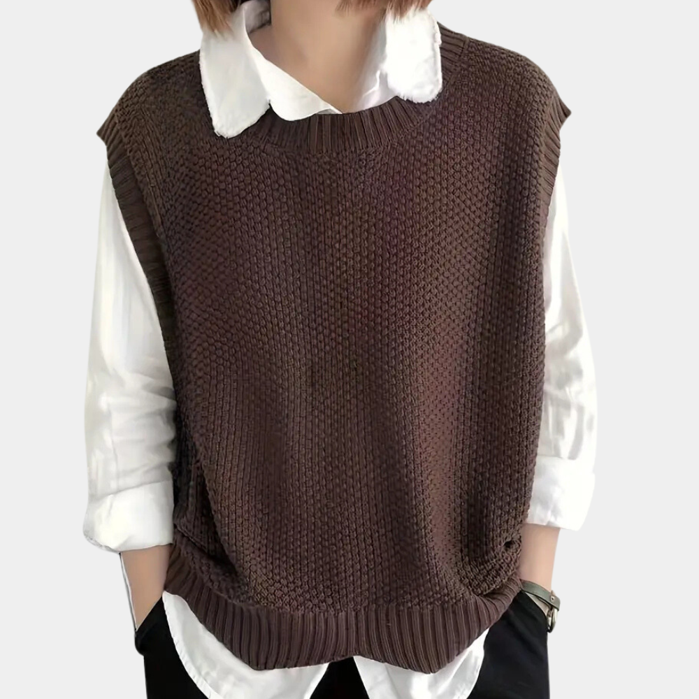 Mode Outlet | Elegant Gebreid Damesvest – Stijlvol & Comfortabel