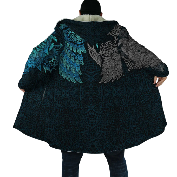Ragnar - Vikingen Gevoerde Hoodie Jas - Warme & Stoere Stijl