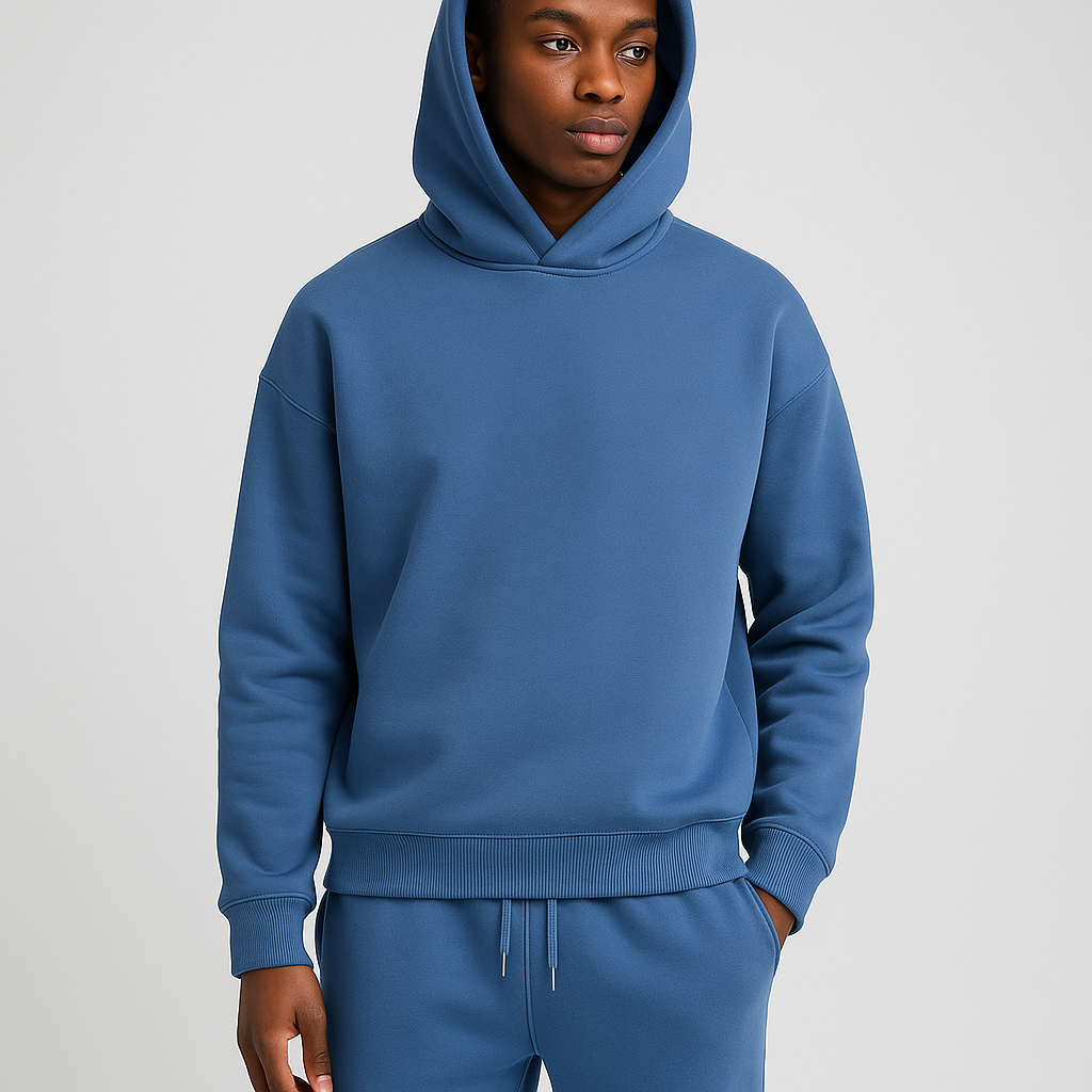 Heren oversized hoodie en jogger set | Relaxte pasvorm voor dagelijks gebruik