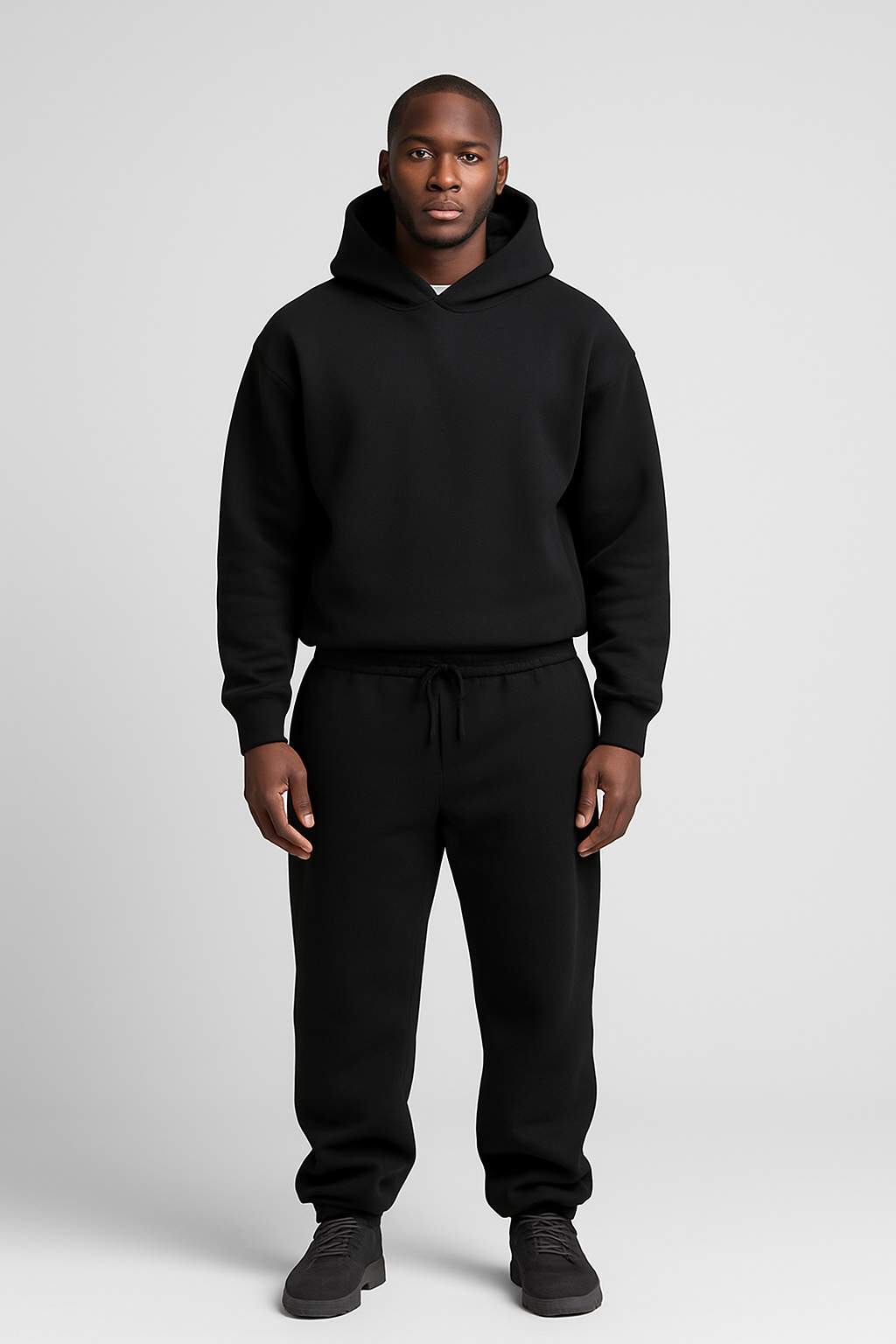 Heren oversized hoodie en jogger set | Relaxte pasvorm voor dagelijks gebruik