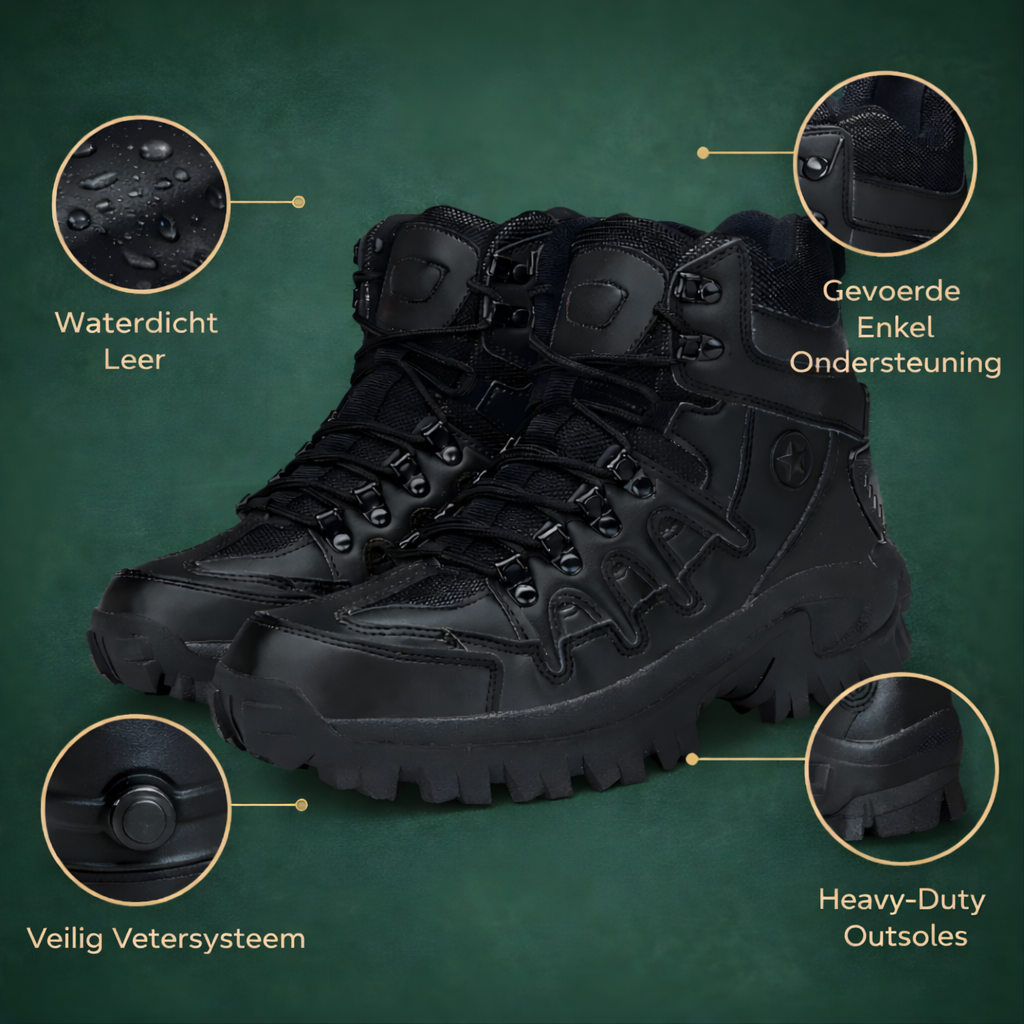 Waterdichte Lichtgewicht Outdoor Laarzen – Gripondersteuning voor Gebruik in het Veld