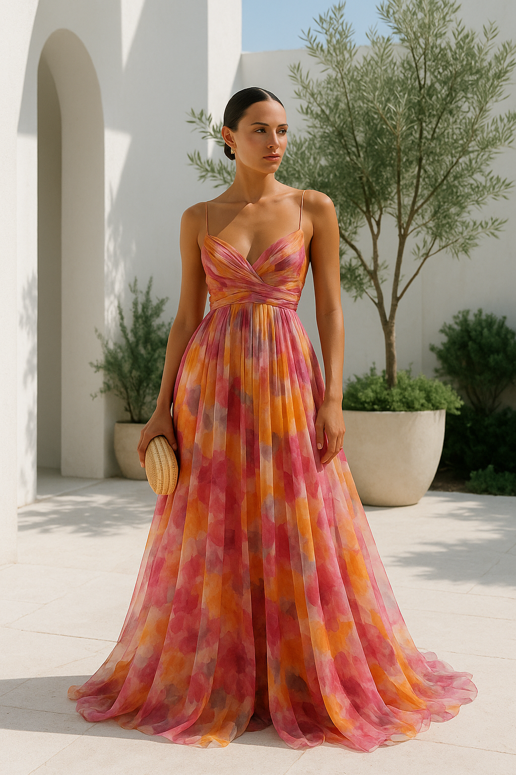 Flora | Maxi Zomerjurk met Bloemenprint – Zwierig & Vrouwelijk