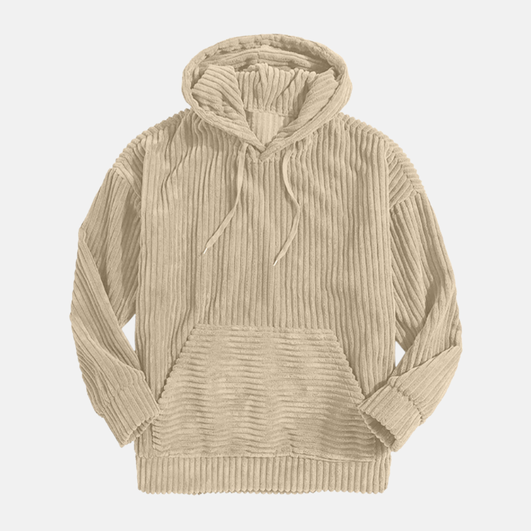 Noah – Corduroy Hoodie met Capuchon en Kangoeroezak