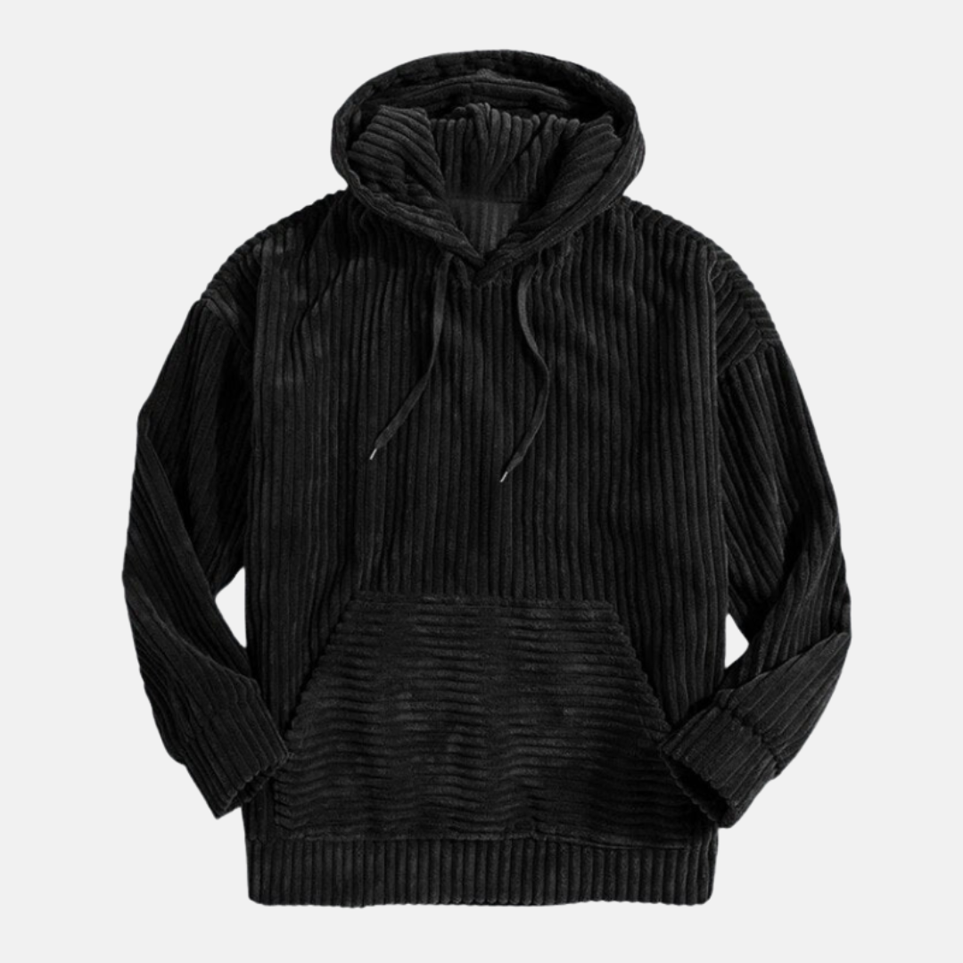 Noah – Corduroy Hoodie met Capuchon en Kangoeroezak