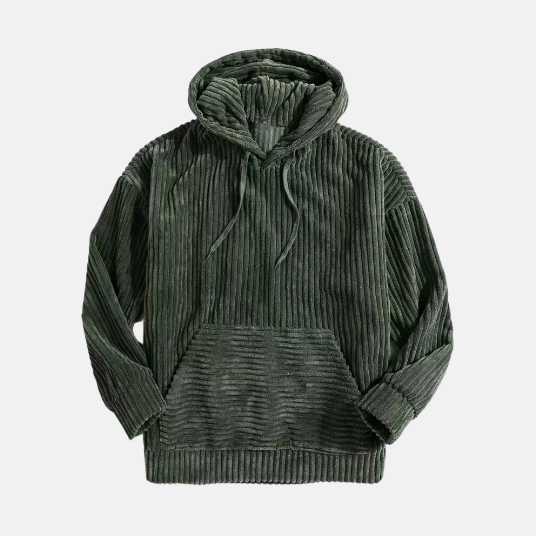 Noah – Corduroy Hoodie met Capuchon en Kangoeroezak