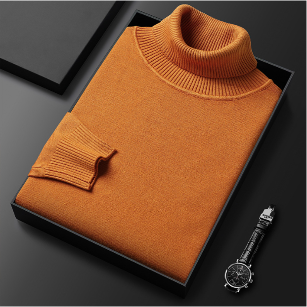 LEON | Luxe Heren Coltrui – Stijlvol & Warm