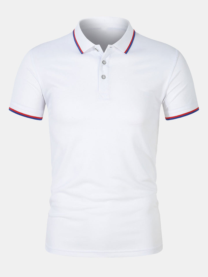Mode Outlet | Slim Fit Poloshirt voor Heren – Verzorgd, Ademend & Tijdloos