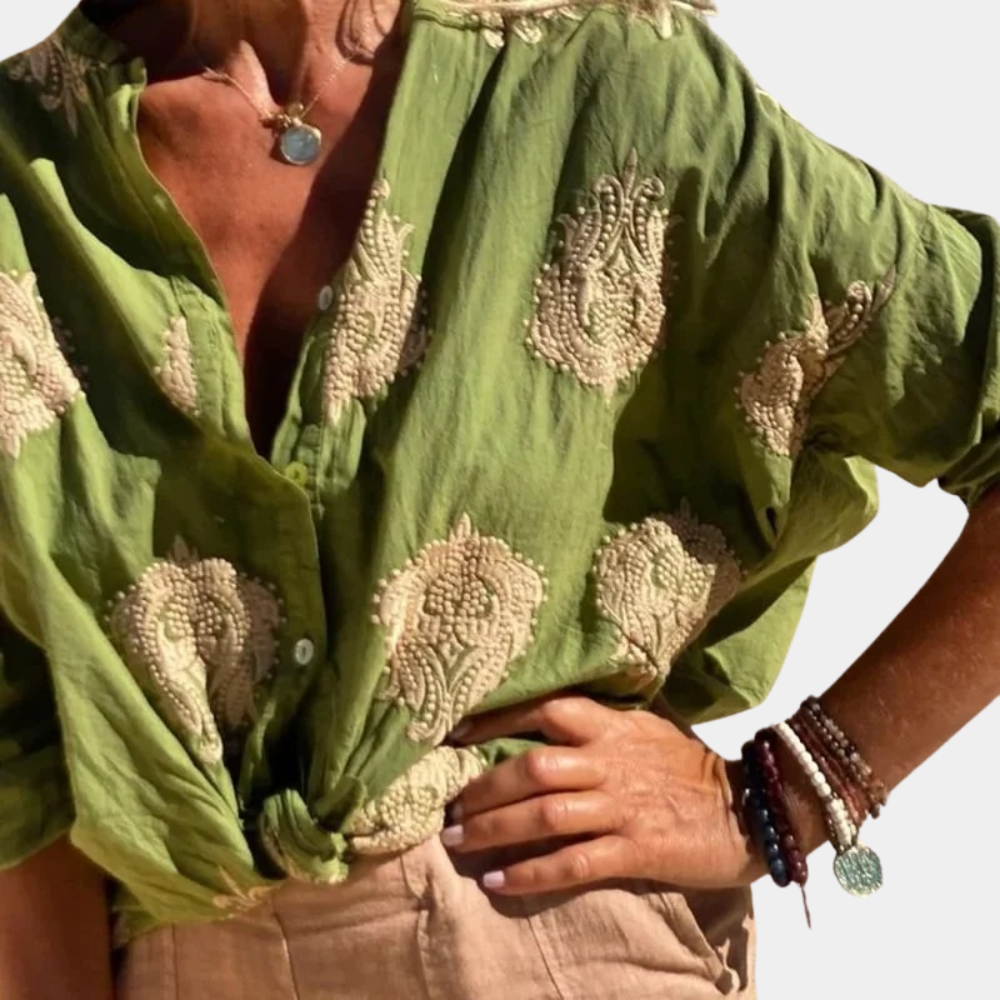 Mode Outlet | Noor Damesblouse – Klassiek & Tijdloos