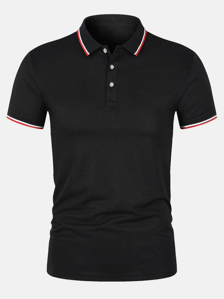Mode Outlet | Slim Fit Poloshirt voor Heren – Verzorgd, Ademend & Tijdloos