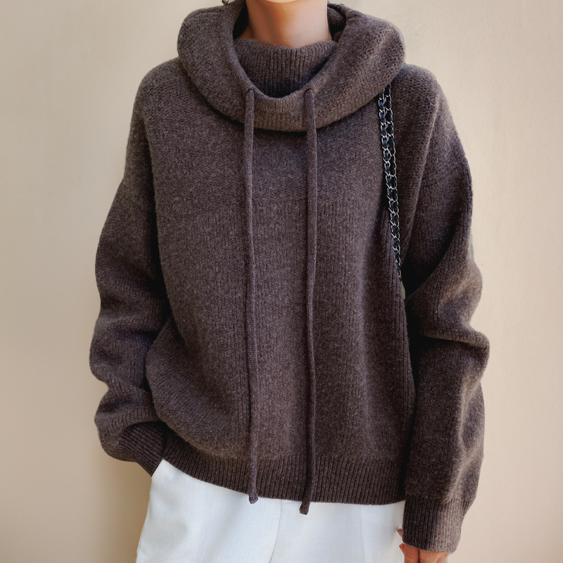 Dames Hoodie Oversized – Gebreid en Tijdloos