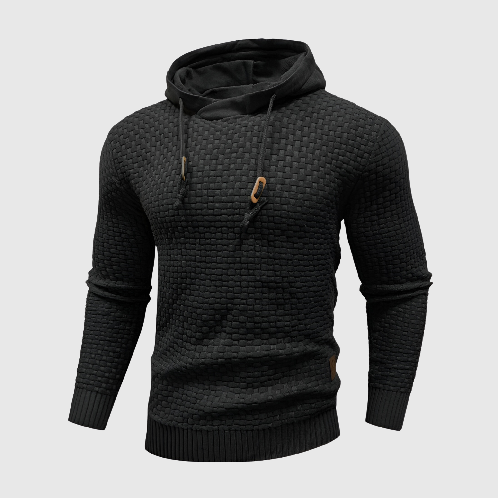 Heren Hoodie – Gebreid Ontwerp Met Capuchon