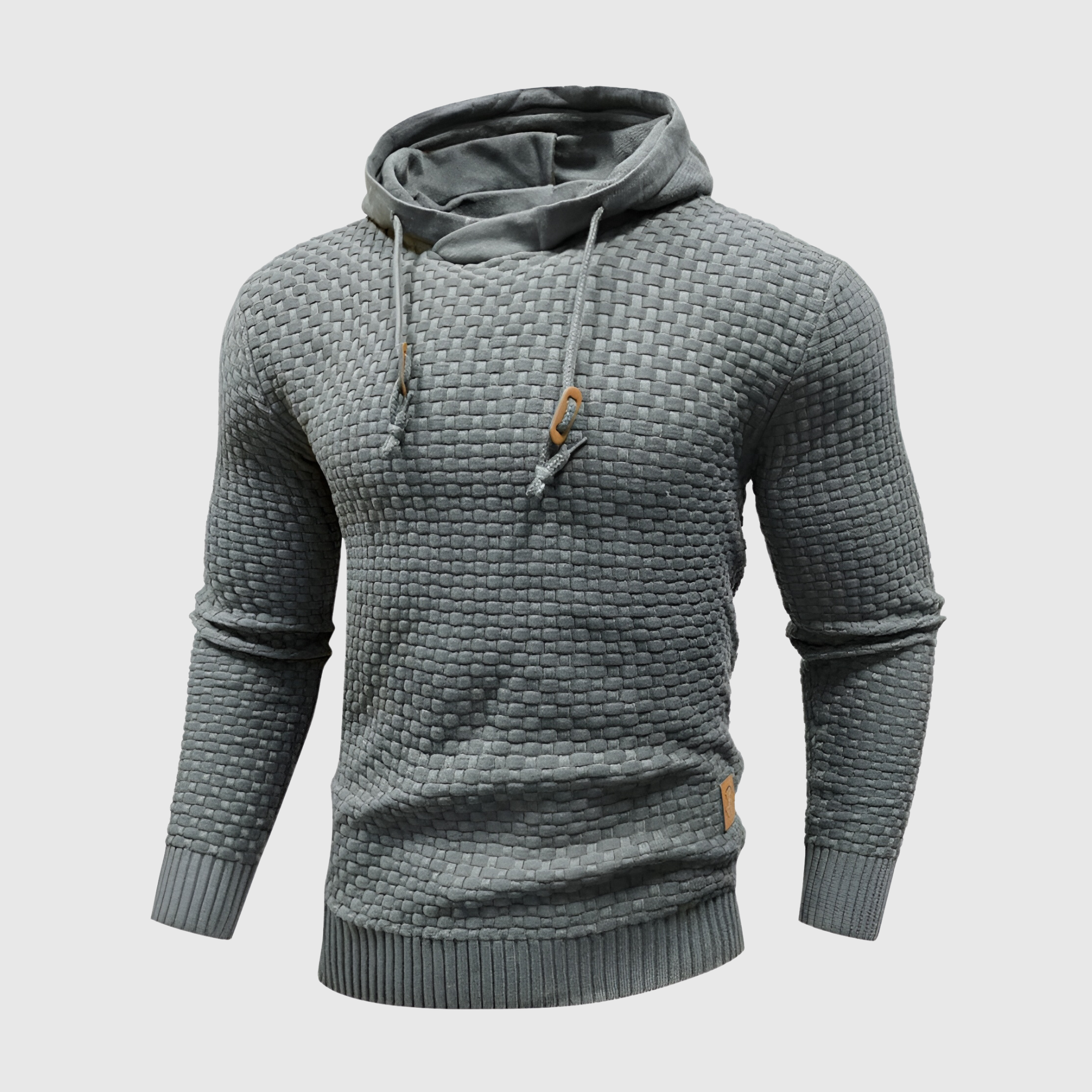 Heren Hoodie – Gebreid Ontwerp Met Capuchon