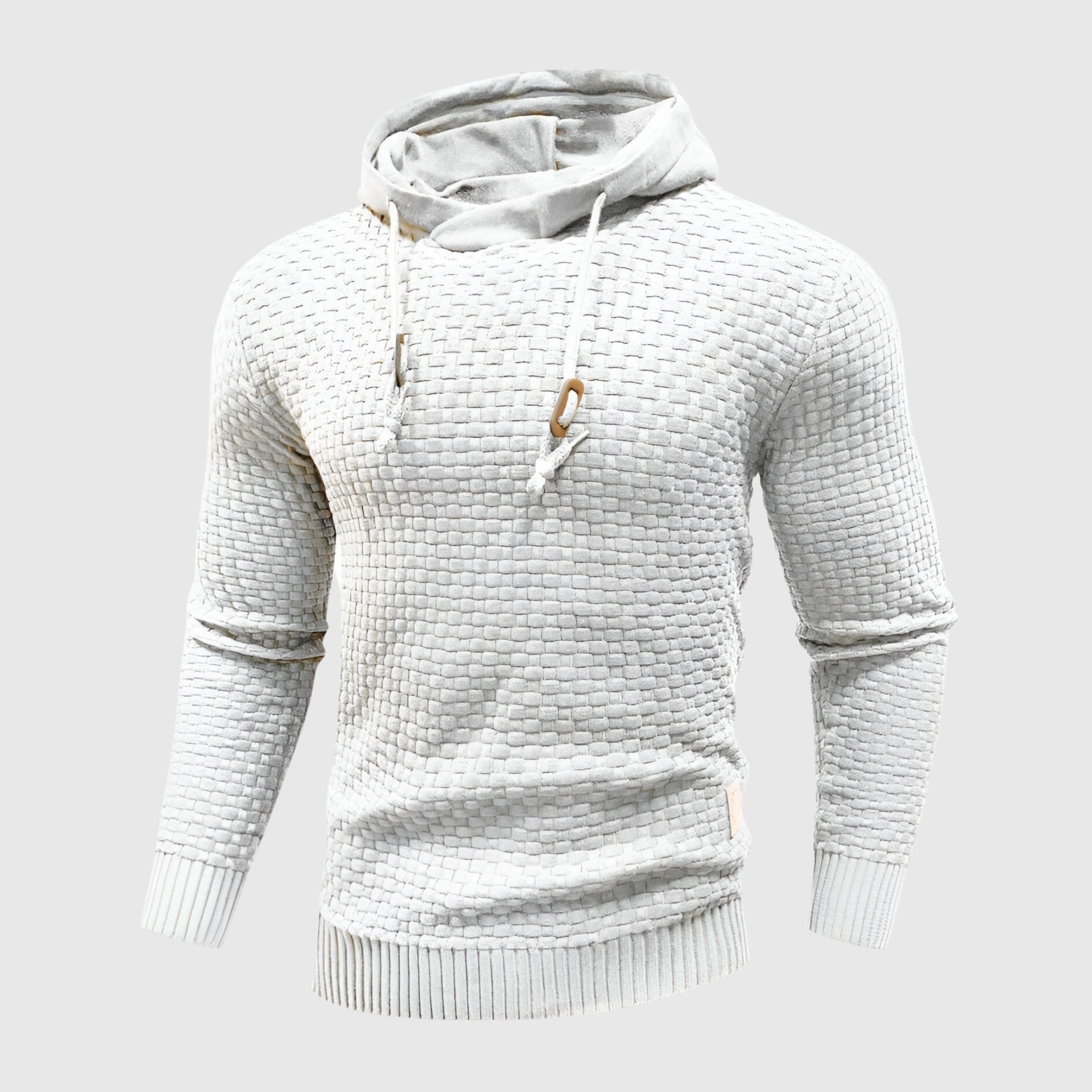 Heren Hoodie – Gebreid Ontwerp Met Capuchon