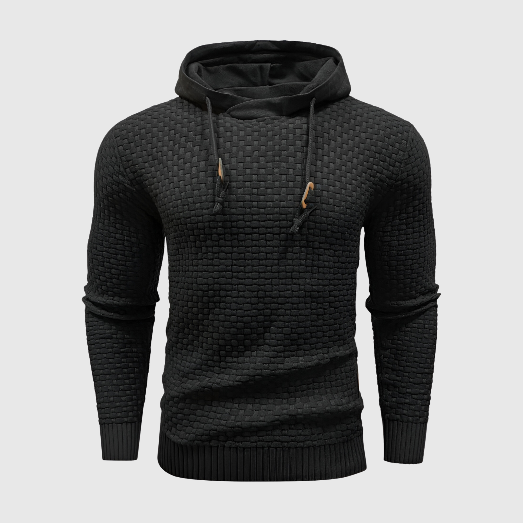 Heren Hoodie – Gebreid Ontwerp Met Capuchon