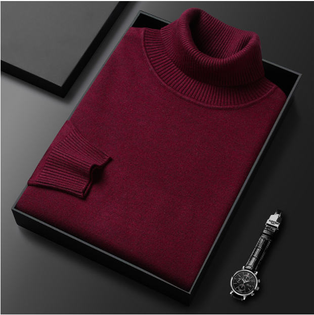 LEON | Luxe Heren Coltrui – Stijlvol & Warm