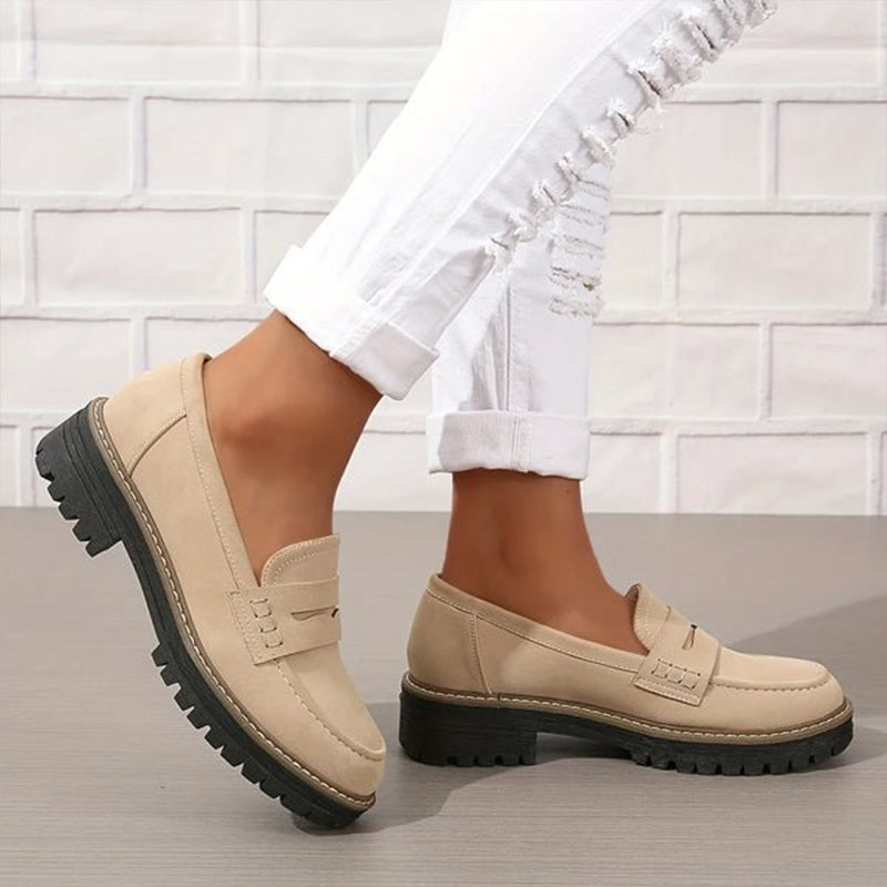 Lilia | Comfortabele Plateau Loafers voor Dames