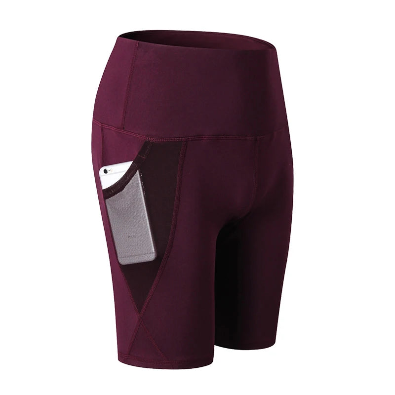 Anna Dames Sport Shorts - Hoge Taille, Sneldrogend, Compressie Ontwerp voor Actieve Vrouwen-5