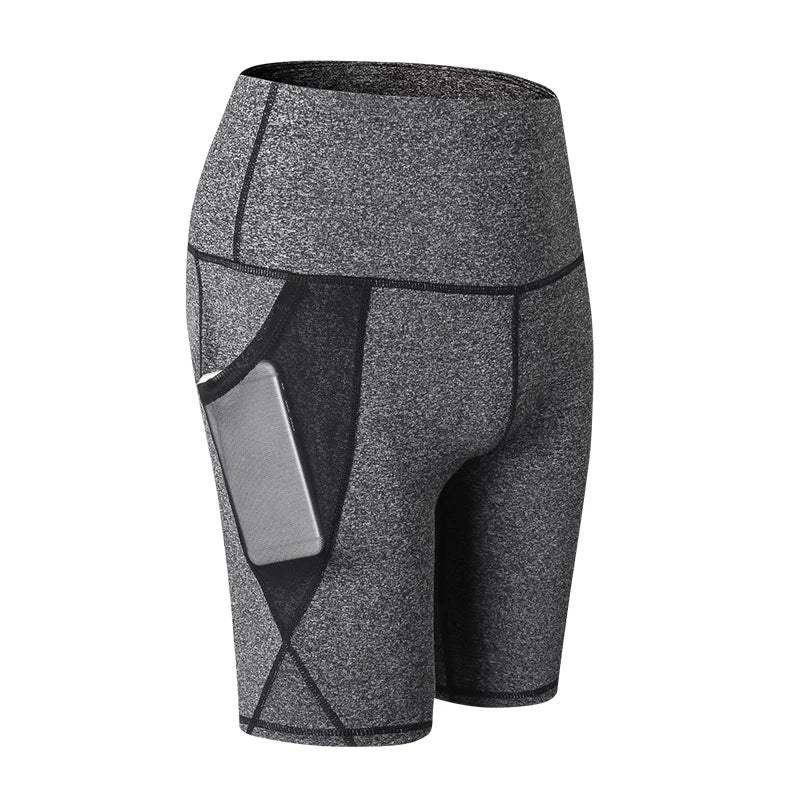 Anna Dames Sport Shorts - Hoge Taille, Sneldrogend, Compressie Ontwerp voor Actieve Vrouwen-3