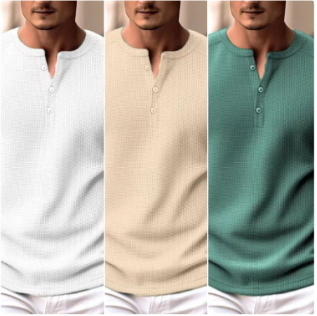 Henley | Heren Shirt – Tijdloos & Comfortabel
