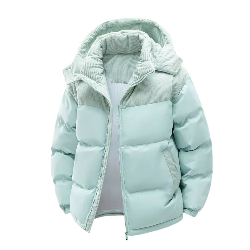 Heren Gewatteerde Jas met Capuchon | Warm en veelzijdig voor koude dagen