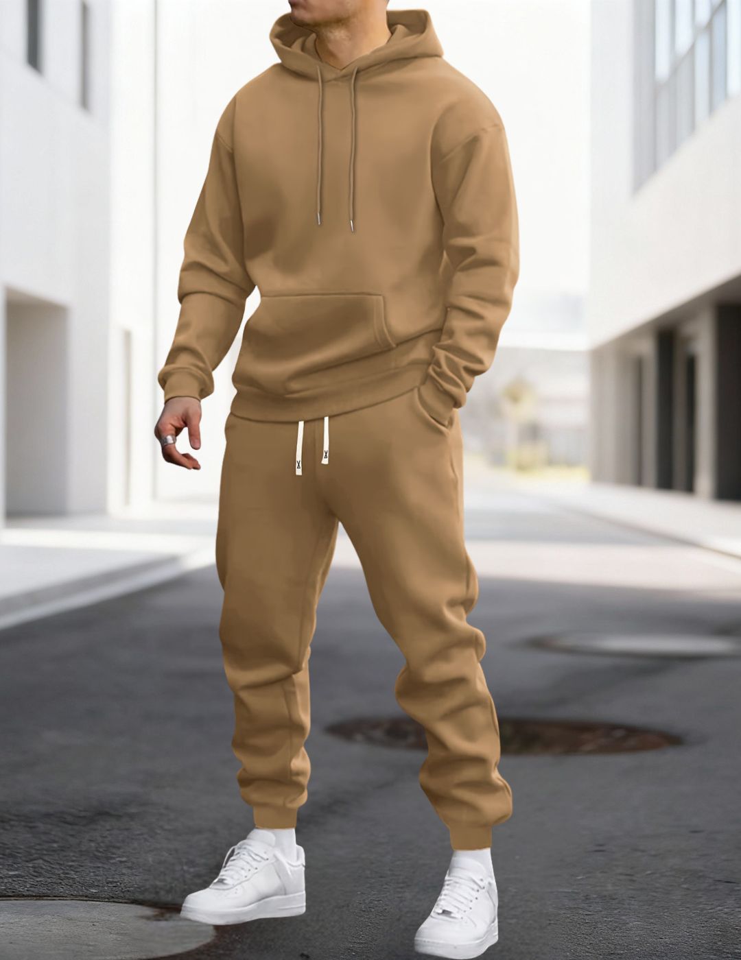 Heren Tweedelige Trainingsset | Comfort en bewegingsvrijheid voor elke dag