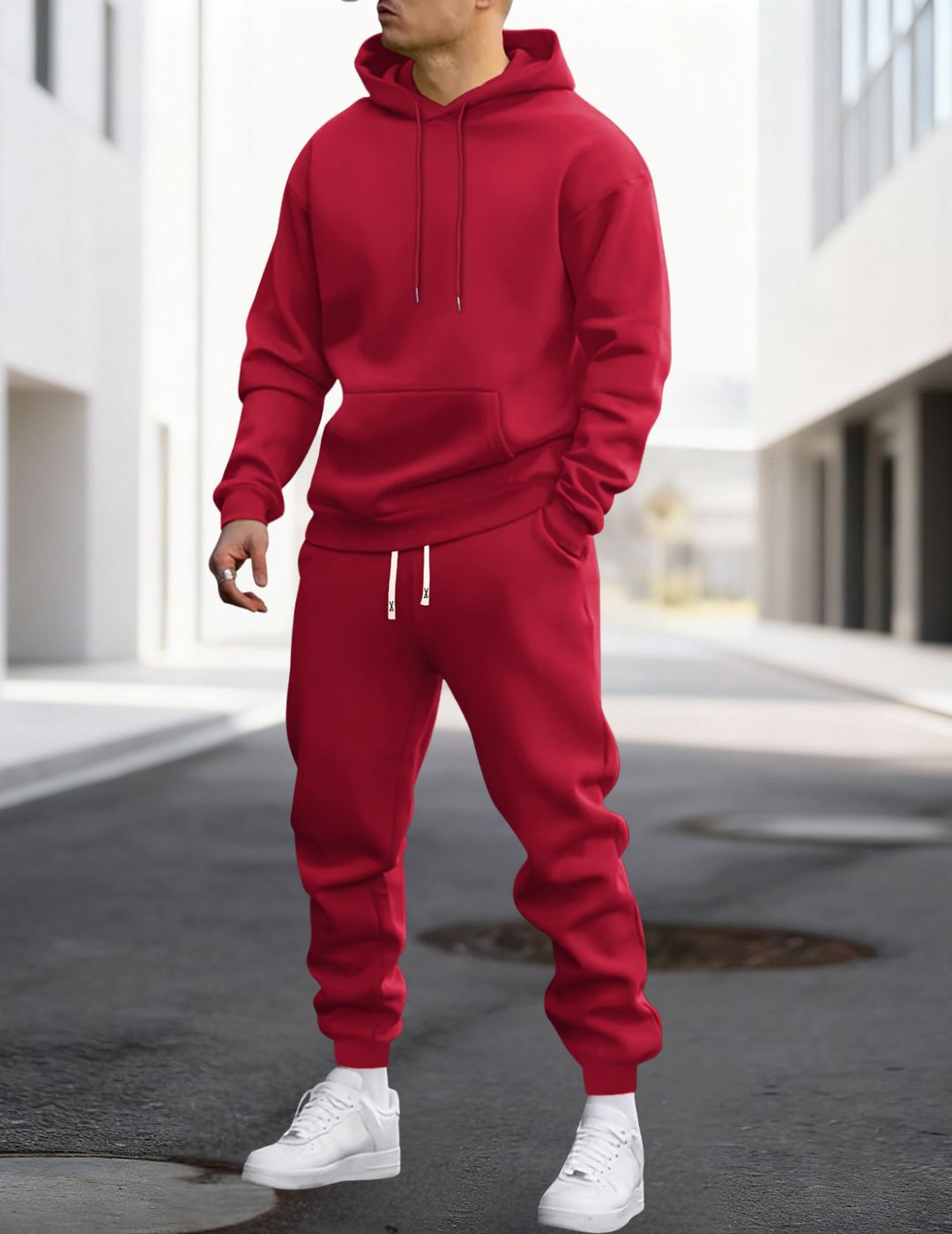 Heren Tweedelige Trainingsset | Comfort en bewegingsvrijheid voor elke dag