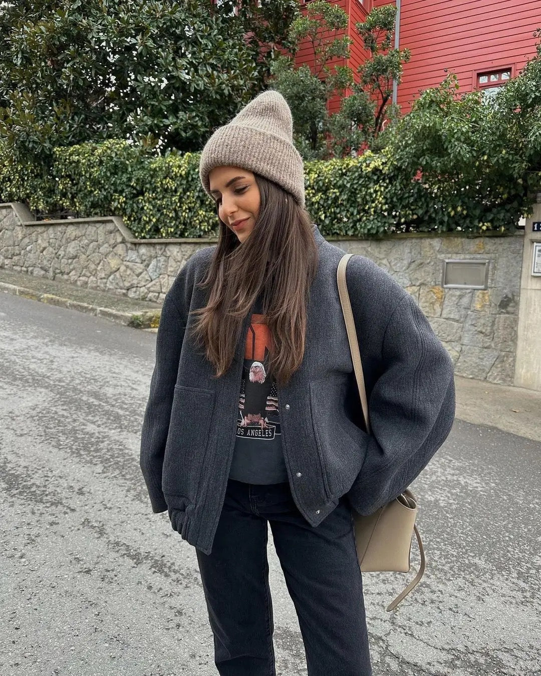CAMILLE | Warme Tweed Jacket voor Dames – Stijlvol & Tijdloos